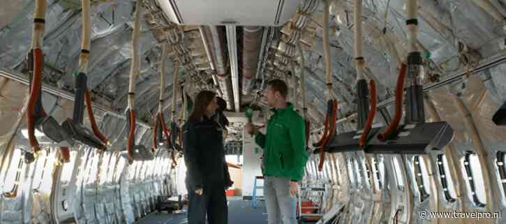 Zo verloopt de recycling van een Boeing 737 van Transavia
