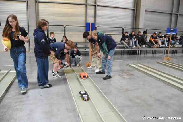 Zot van wetenschap en techniek: 600 leerlingen racen met eigen zonnewagentjes op Solar Olympiade in Halle