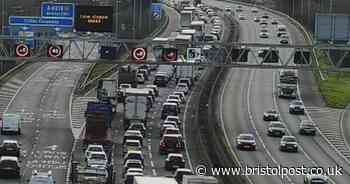 Live: M5 traffic after crash in Bristol