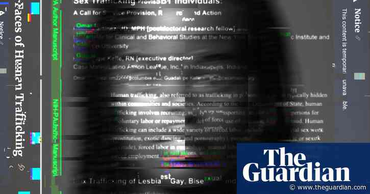 ‘People will die’: alarm as Trump’s DEI rollback hits anti-trafficking efforts