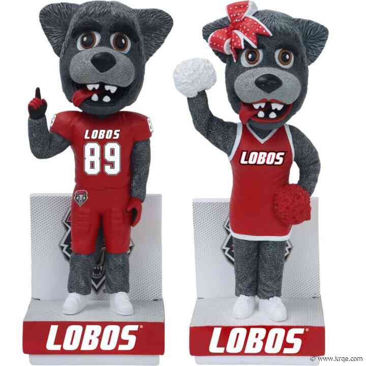 Limited edition Lobo Louie and Lucy bobbleheads released