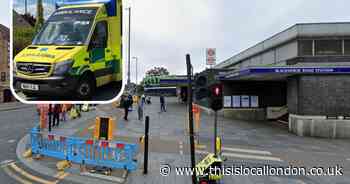 Man taken to hospital after medical incident near station in Walthamstow