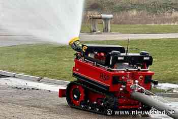 Hulpverleningszone 1 stelt gloednieuwe blusrobot voor: “Echt een meerwaarde”