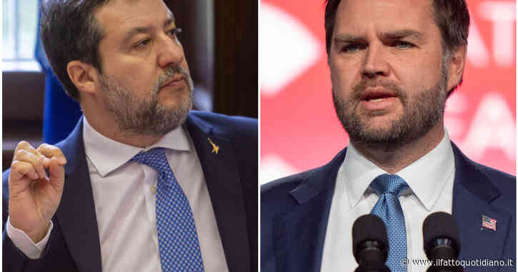 Salvini sfida Meloni sul trumpismo: telefonata con JD Vance. “Allineati su pace in Ucraina e difesa delle frontiere”