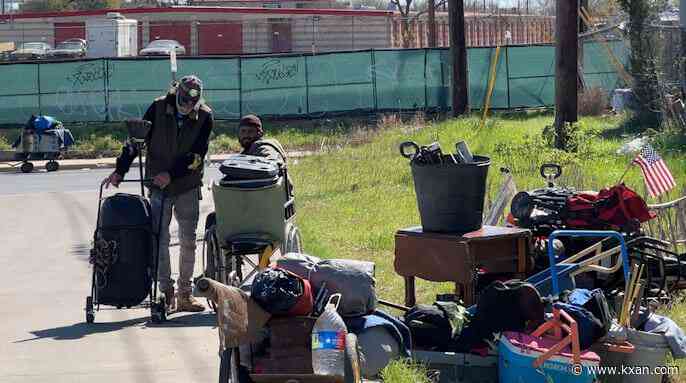 Austin clears homeless camp after months of complaints; some headed to shelter, others into the woods