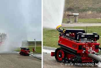 Te gevaarlijk voor brandweer om brandend pand te betreden? Nieuwe blusrobot biedt redding: “Echte meerwaarde”