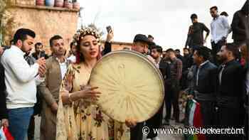 Koerden in Syri&euml; vieren traditioneel feest 'Noroez' uitbundig na jaren van onderdrukking