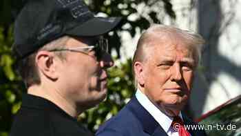 "Ein großer Patriot": Trump räumt mögliche Interessenkonflikte bei Elon Musk ein