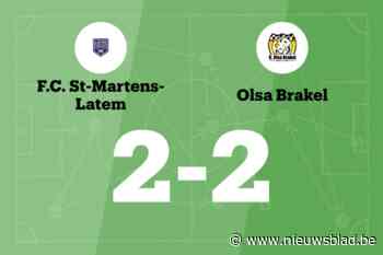 FC Latem speelt thuis gelijk tegen Olsa Brakel B
