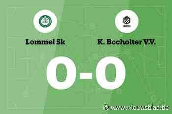 Lommel SK en Bocholt B blijven steken op 0-0