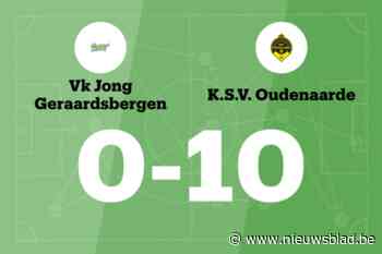 Buitengewoon veel doelpunten bij KSV Oudenaarde tegen VKJ Geraardsbergen