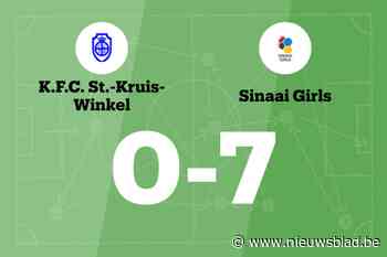 Geen verbetering voor KFC St-Kruis-Winkel na verlies tegen Sinaai Girls