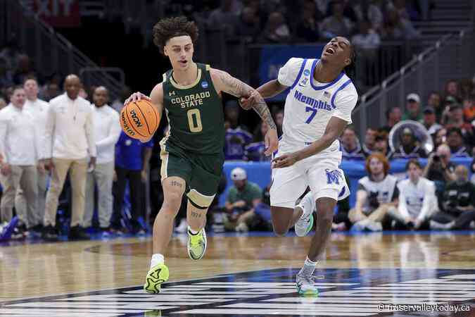 Kyan Evans and favored No. 12 seed Colorado State beat short-handed Memphis 78-70 in March Madness