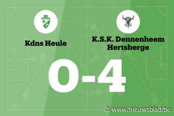 SKD Hertsberge toont wederom uitstekende vorm met zege tegen KdNS Heule C