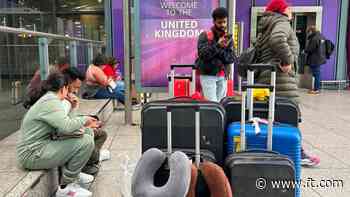 Air travellers face further disruption as Heathrow reopens after fire