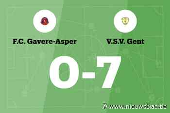 VSV Gent overklast FC Gavere-Asper