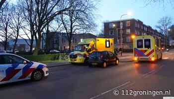Gewonde bij eenzijdig ongeval, MMT inzet Korreweg Groningen