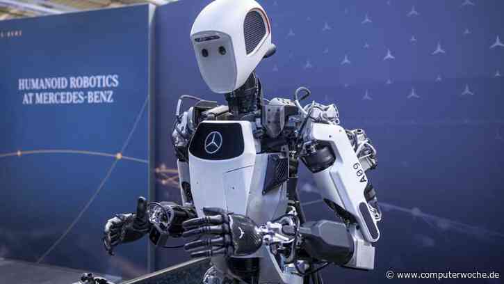 Mercedes setzt auf Humanoide und KI in der digitalen Fabrik