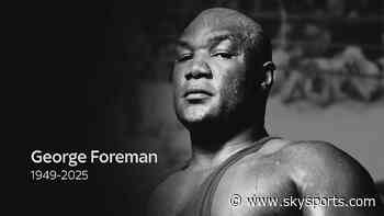 George Foreman dies aged 76