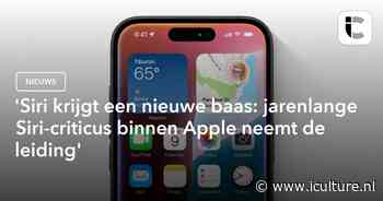 ‘Siri krijgt een nieuwe baas: jarenlange Siri-criticus binnen Apple neemt de leiding’