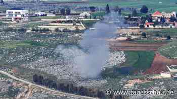 Israel reagiert mit Beschuss auf Raketenangriffe aus dem Libanon