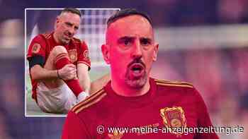 Bayern-Ikone Franck Ribéry verlor fast sein Bein