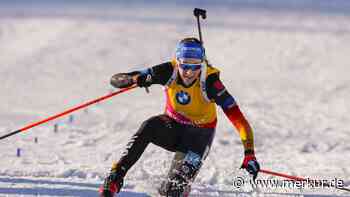 Biathlon-Star Preuß berichtet im Live-TV von kurioser Panne