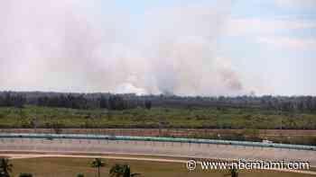 NASCAR Cup series going on as scheduled as wildfire fight continues