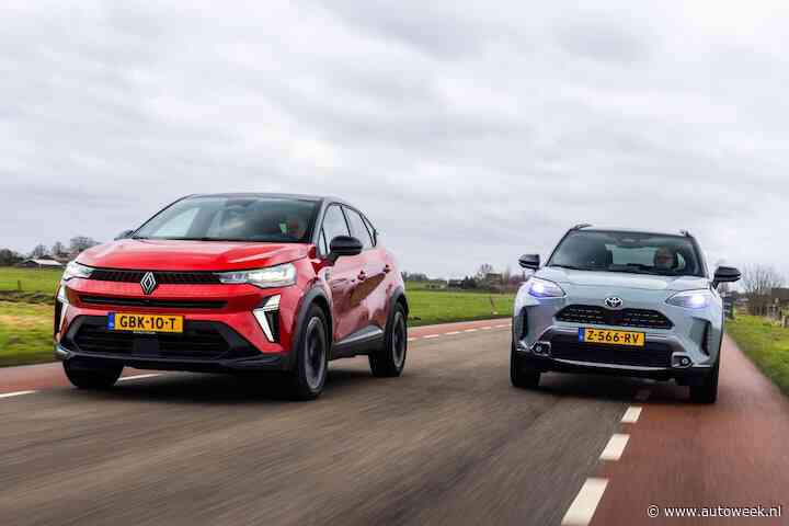 Dubbeltest: Renault Captur vs. Toyota Yaris Cross - Captur slaat keihard terug na update
