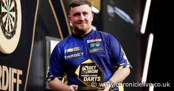 Luke Littler won't to pick up a dart before Newcastle after nine-dart heroics