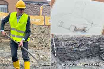 Archeologen ontdekken restanten van verblijfplaats van de graven van Vlaanderen, minister Weyts helpt (even) mee graven