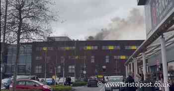 One injured after fire at apartment building as nearby homes evacuated