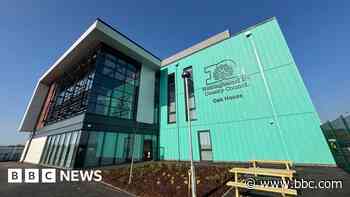 First meeting held at 'unfinished' council base