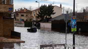 Überflutungen und Dauerregen in mehreren Regionen Spaniens