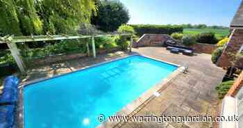 Stunning home with a outdoor swimming pool has been reduced by more than £200,000