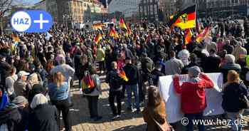 „Querdenker”-Szene: 600 Menschen bei Demo in Hannover dabei