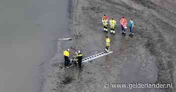 Kind (10) zit vast in drijfzand bij Nijmeegs Waalstrandje