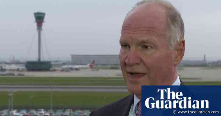 Heathrow boss defends running of airport after criticism of shutdown