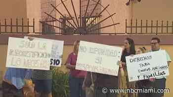 Residents at Miami condo protest upcoming assessment