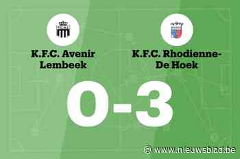 Avenir Lembeek B kan zegereeks van Rode-de-Hoek B niet stoppen