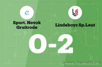 Leut verslaat Gruitrode B en blijft winnen