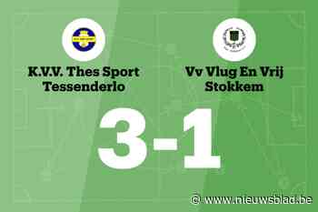 THES Sport B boekt overtuigende zege tegen Stokkem