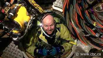 This deep-sea diver was cut off from his air supply for half an hour. He survived