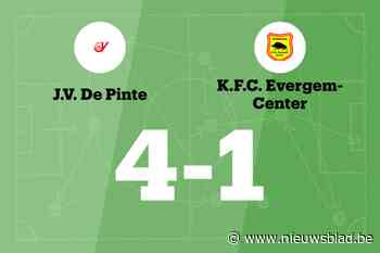 Stevens scoort twee keer voor JV De Pinte B in wedstrijd tegen KFC Evergem Center B