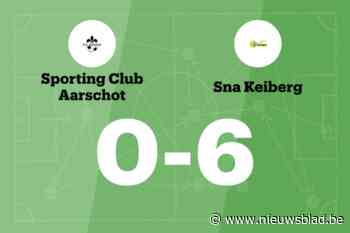 Geen verbetering voor SC Aarschot B na verlies tegen SNA Keiberg B