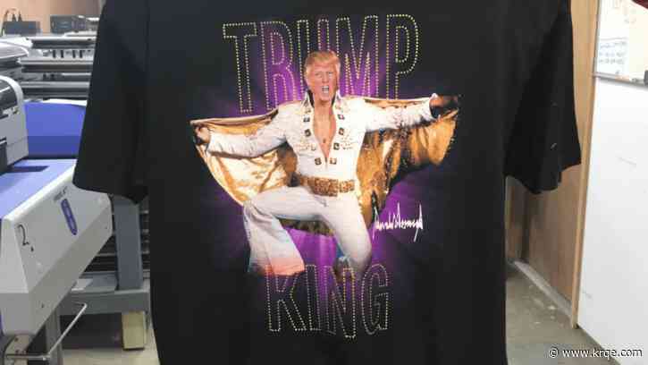 Elvis-inspired Trump merch? New Las Vegas store turns heads