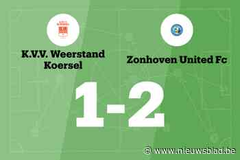 Zonhoven Utd. B maakt tegen Koersel B einde aan reeks zonder zege