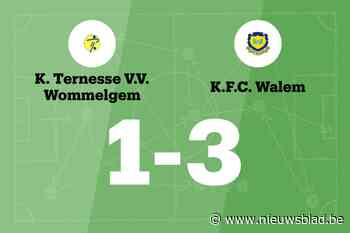 Walem verslaat Ternesse en blijft winnen
