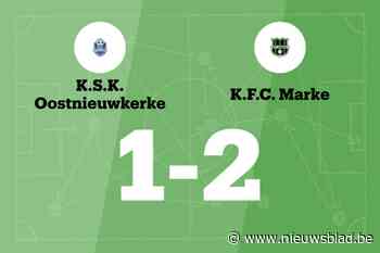 FC Marke verzekert de overwinning al in de eerste helft tegen KSK Oostnieuwkerke