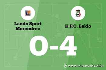 KFC Eeklo wint in de uitwedstrijd wederom – verslaat LS Merendree met 0-4